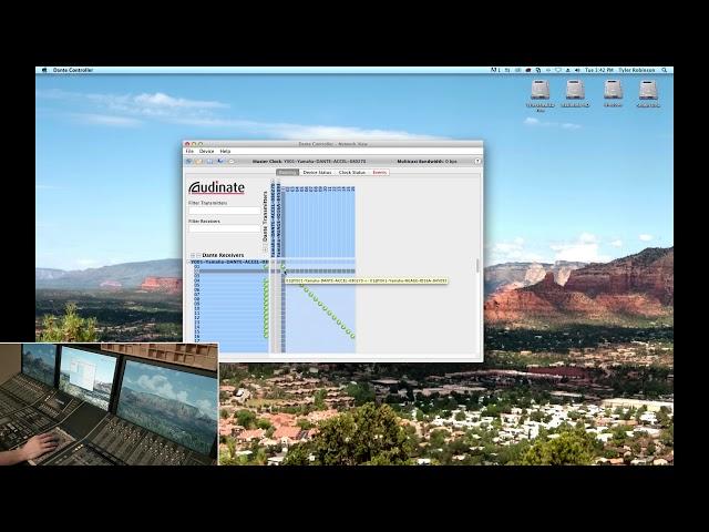 Yamaha Nuage Tutorial 1 -  Basic Setup Operations Part 1 - Dante Controller