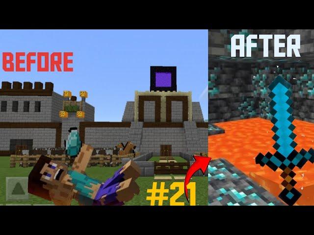 Secret trick of finding diamonds |Gameplay 21 |Mincraft |Honey Bero #minecraft #viralvideos #views