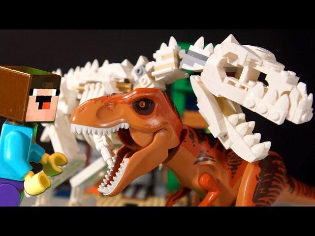 LEGO IDEAS vs LEGO Minecraft - Stop Motion Animation