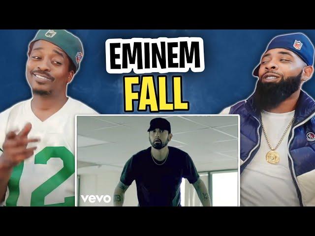 TRE-TV REACTS TO -  Eminem - Fall (Official Music Video)
