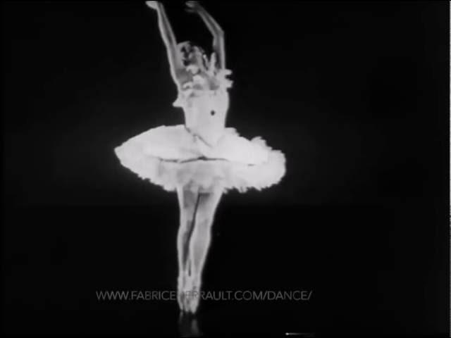 Anna Pavlova as The Swan