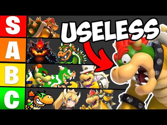 Ranking How USELESS Bowser is in Every Mario Game