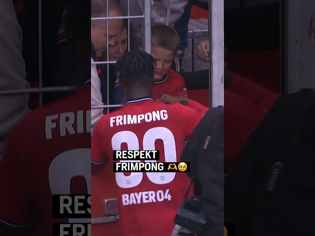 ️ Respect Jeremie Frimpong 🫶