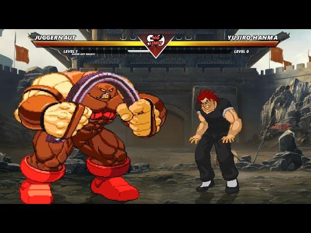 JUGGERNAUT vs YUJIRO HANMA - High level insane fight!