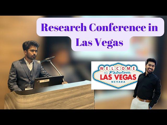 Research Conference in Las Vegas | Masters Journey in the USA | Travel Vlog