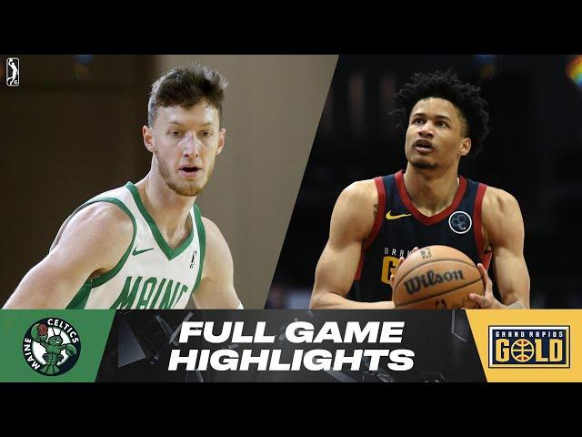 Maine Celtics vs. Grand Rapids Gold - Game Highlights