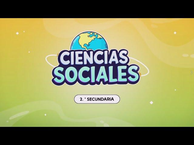 ¡Muy pronto en USMPTV, Ciencias Sociales 2. ° de secundaria!