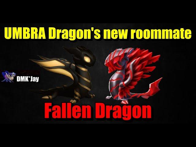 UMBRA Dragon's new roommate Fallen Dragon  - Dragon Mania Legends - (DMK*Jay) 드래곤 매니아 레전드