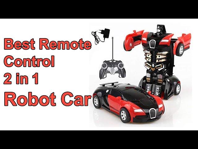 Best RemoteControl2 in 1 Robot Car | TEC TAVAKKAL Plastic And Steel