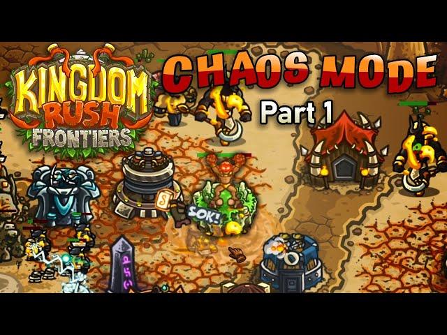 Beating Chaos Mode for Kingdom Rush Frontiers | Part 1