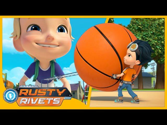 Liam’s Large Adventure | Rusty Rivets | Cartoons for Kids