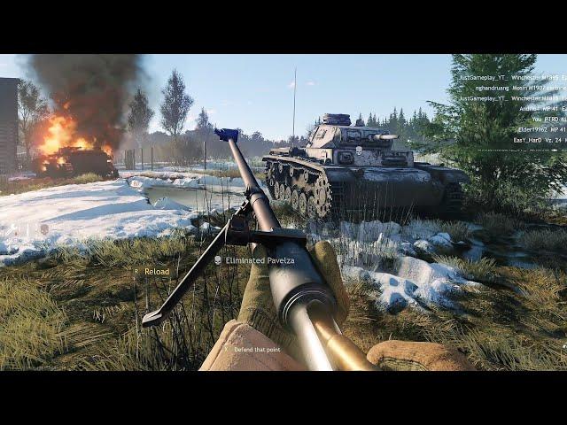 ENLISTED Gameplay - BATTLE FOR MOSCOW - CLOSED BETA TEST (1440p 60FPS)