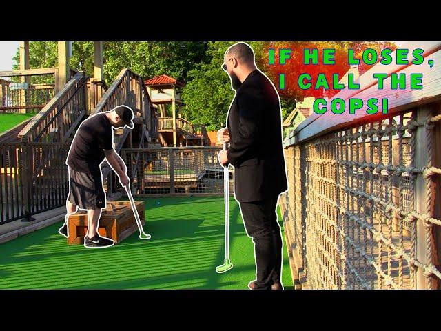 CREEP COMES TO PLAY MINI GOLF WITH 13 YEAR OLD GIRL BUT PLAYS ME INSTEAD