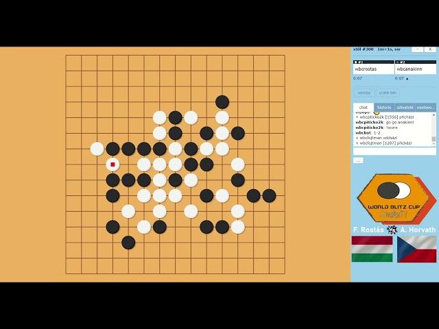 Gomoku WBC 2023 - Ferenc Rostás (HUN) vs Adam Horvath (CZE)
