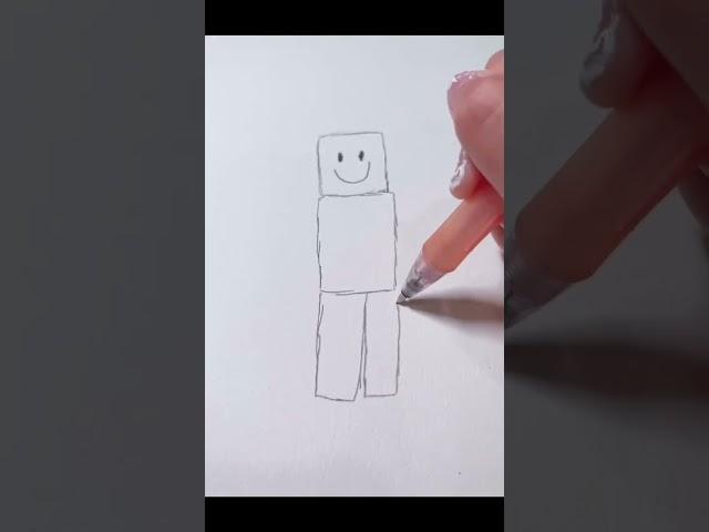 How to draw Roblox Noob