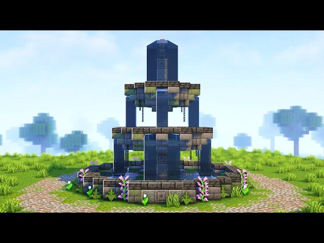 Minecraft | How to build a Fountain