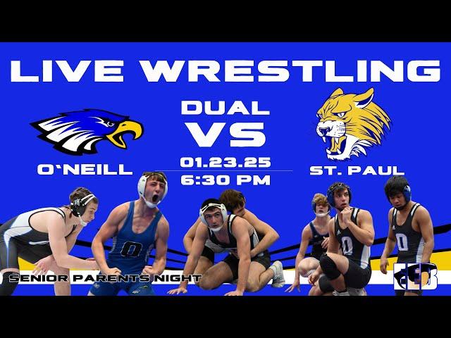 O’Neill Varsity Wrestling Dual vs St. Paul