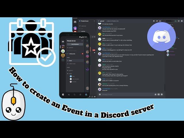 How to create an Event in a Discord server