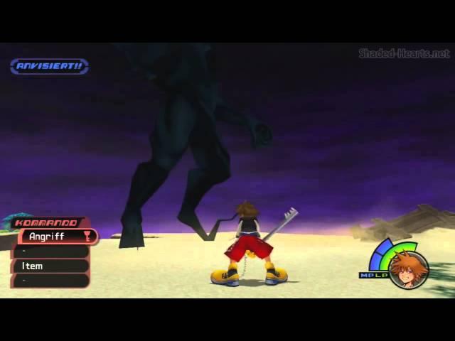 Kingdom Hearts: Final Mix HD - Bosskampf: Schattenborn[2]