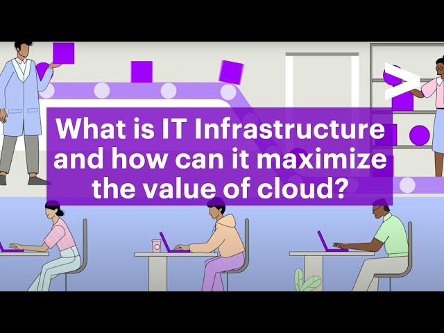 What is IT Infrastructure and how can it maximize the value of cloud?