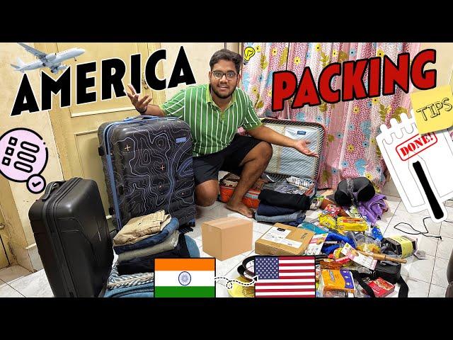 It’s packing time !!⏰| America Packing Tips