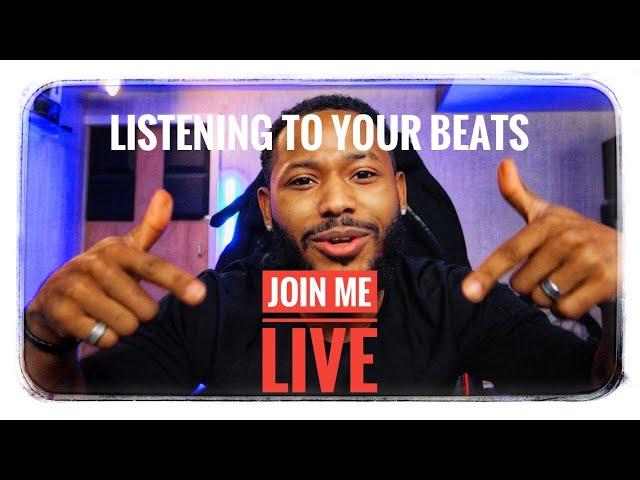  LISTENING TO YOUR BEATS - BrandonRico Live Stream