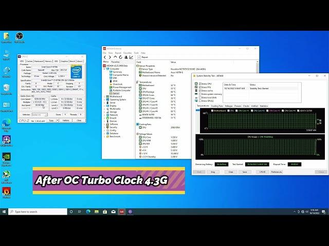 core i7 4770K Overclocking With Asus EZ Tuning Utility stable OC at 4.3GHZ Asus H97M-E OC Guide 2022