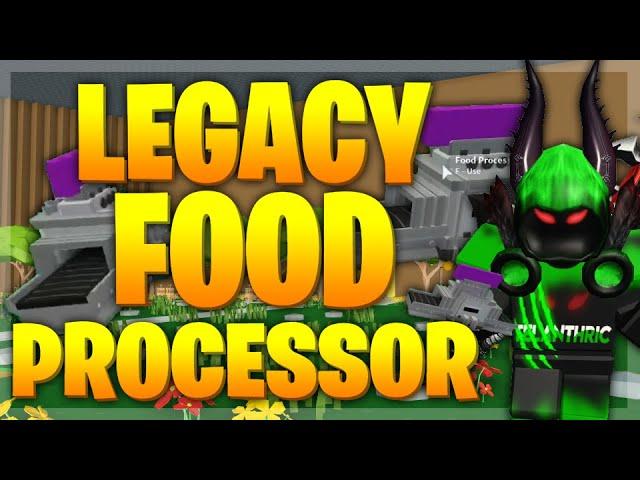  Roblox Islands LEGACY FOOD PROCESSOR - Is It Real?