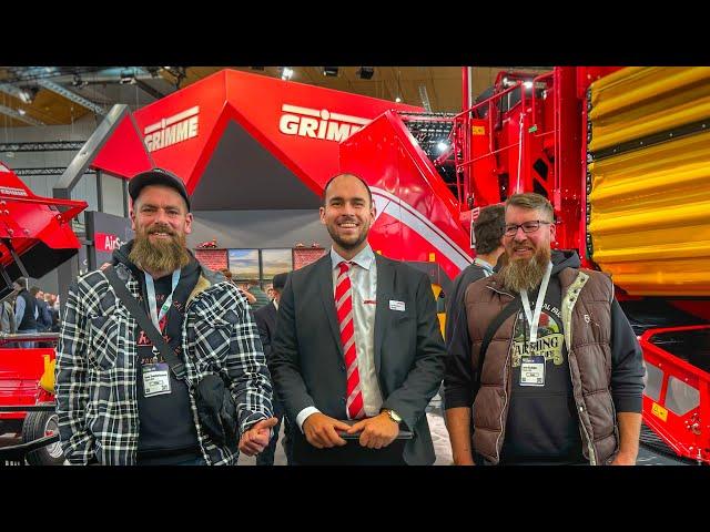 419: Agritechnica 2023 - Mit @ReneWengelewski  bei @GrimmeLandmaschinen