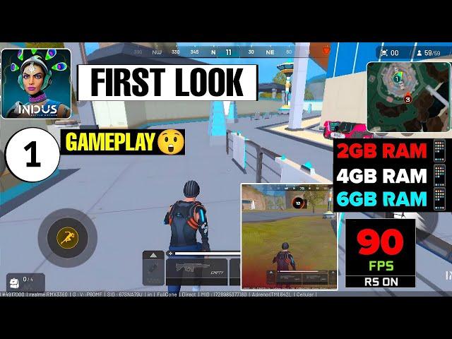 INDUS BATTLE ROYALE MOBILE GAME FIRST LOOK GAMEPLAY | INDUS BATTLE ROYALE GAME REVIEW GAMEPLAY