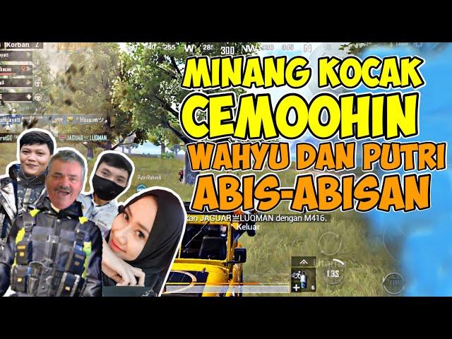 LANGSUNG OFF MIC GARA-GARA DICEMOOH MINANG KOCAK - PUBG MOBILE