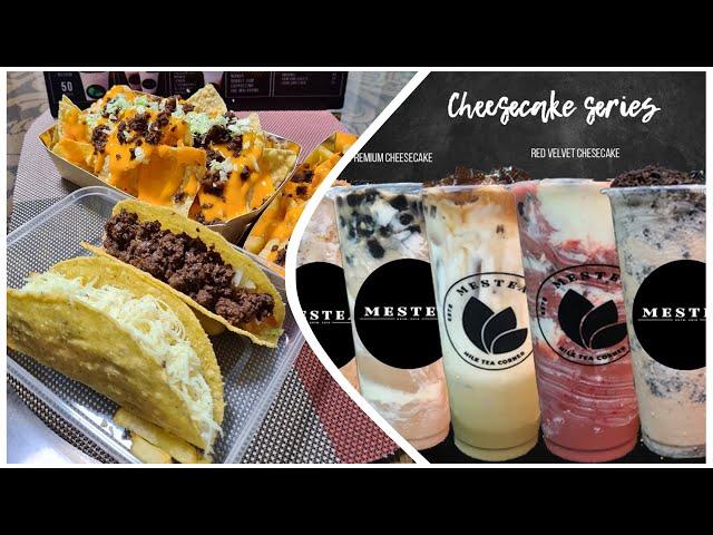 MESTEA Milktea Corner | Mani Girl Mukbang