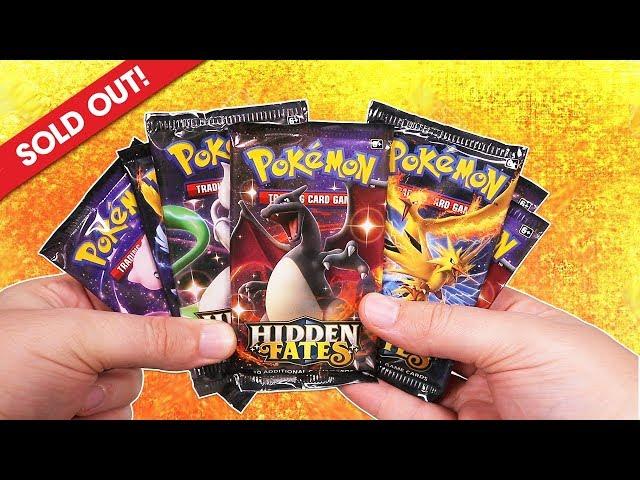 Opening 18 Pokemon Hidden Fates Booster Packs! (The Shiny Set)