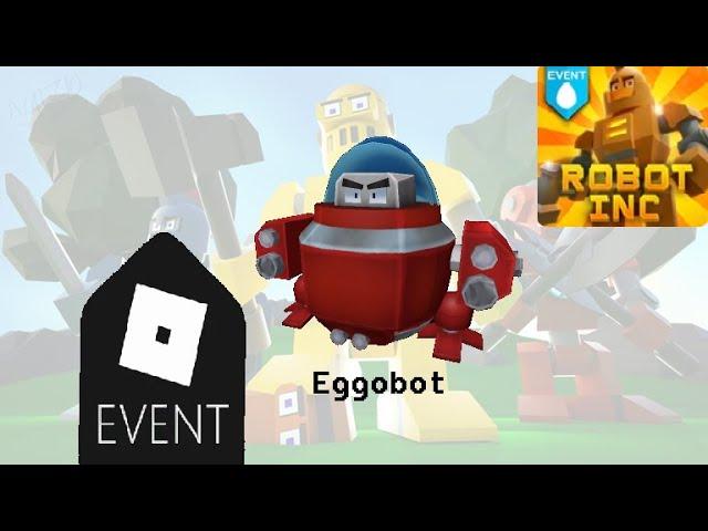 Roblox Egg Hunt 2020: Eggobot (Robot Inc.)