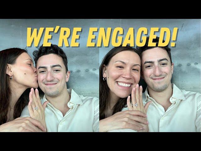 WE'RE ENGAGED! | Proposal Storytime, all about my ring and getting emotional