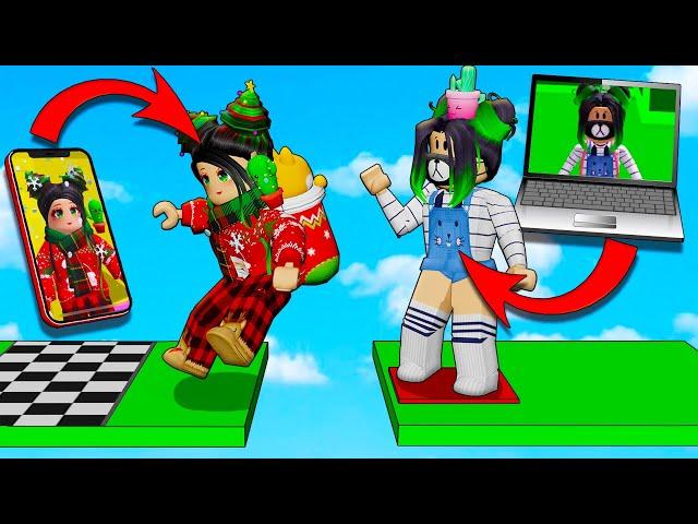 ПРОХОЖУ ОББИ НА ДВУХ АККАУНТАХ ОДНОВРЕМЕННО! Roblox Two Player Obby