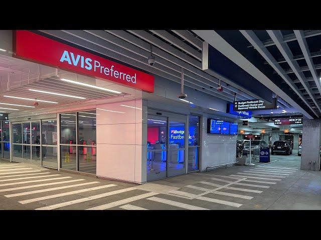 Avis - Budget - NEW LAX CAR RENTAL FACILITY Los Angeles International Airport - Car Rental Section