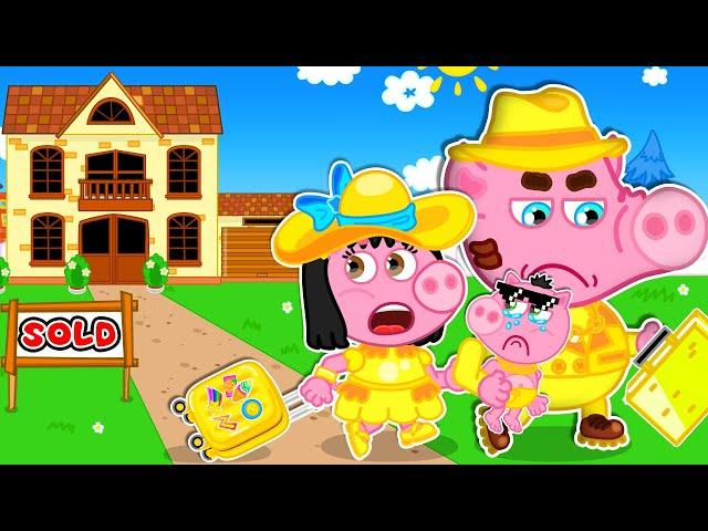 MrLion India | Pigs are selling their house | Cartoon for Kids