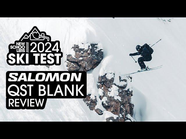 Should you be skiing the SALOMON QST BLANK for winter 2023/2024? Newschoolers Ski Test Review