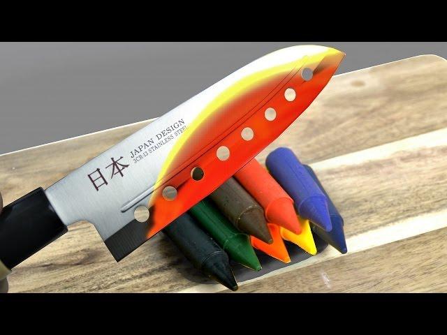 EXPERIMENT Glowing 1000 degree KNIFE vs COMPILATION