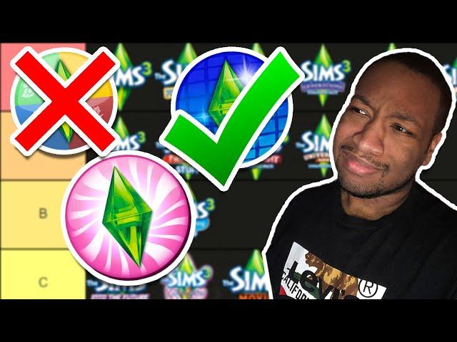 I'M RANKING EVERY SIMS 3 PACK!