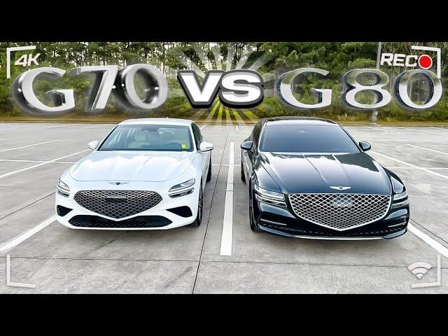 2025 Genesis G70 vs 2021 Genesis G80 | Which Is Better ?