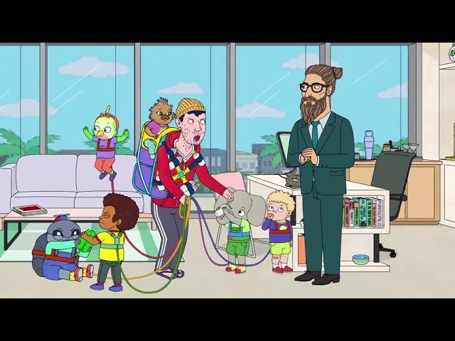 Bojack Horseman - Todd Babysits