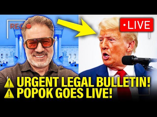 LIVE: Popok Gives URGENT LEGAL UPDATE