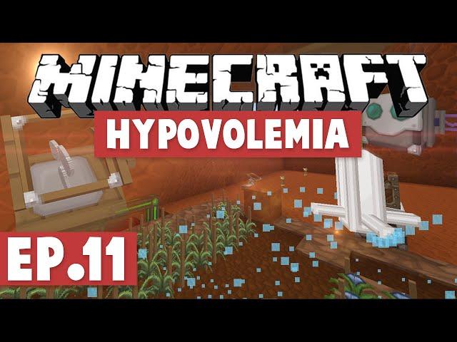 Minecraft Hypovolemia - AGRICRAFT MAGICAL CROP UPGRADES! #11 [Modded HQM Pack]