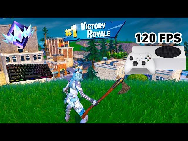Fortnite Unreal Ranked Reload On Xbox Series S | Keyboard & Mouse Gameplay | 120 FPS | 1080P |