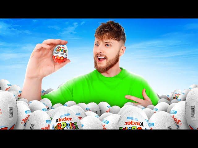 Opening 100 Kinder Surprise Eggs (What's Inside?)