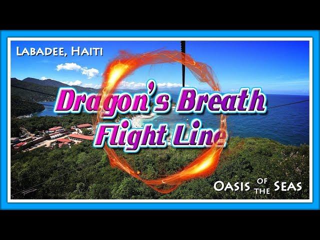 Dragon's Breath Flight Line | Labadee, Haiti | Best Zipline Footage HD!