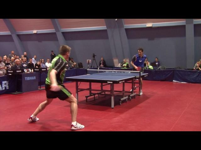 Tennis Table Mihai Bobocica (ITA)-Viktor Efimov (UKR) European Championship Qual