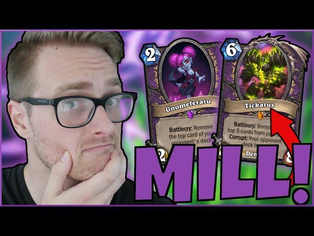 Say GOODBYE to YOUR DECK! TICKATUS DOMINATES in MILL Warlock | Darkmoon Faire | Wild Hearthstone